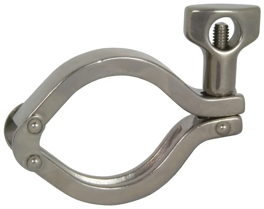 4" Double Pin Sanitary Clamp